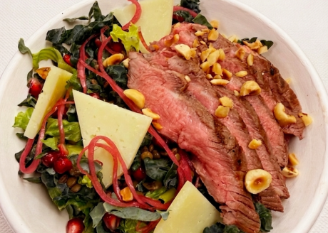Steak Et Noisette Salad