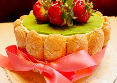 Fraisier Cake