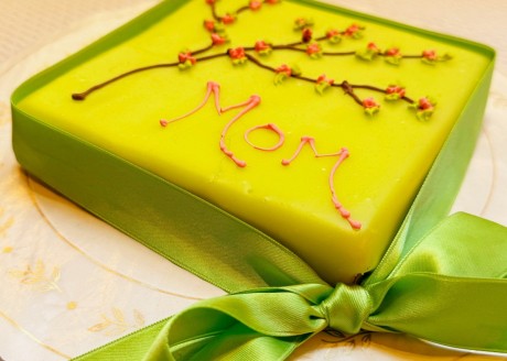 Springtime Petit Four Cake